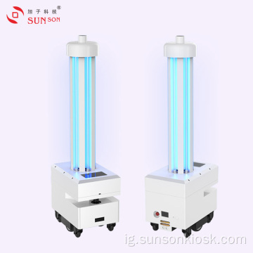 Igwe mgbochi Anti-bacteria Robot UV